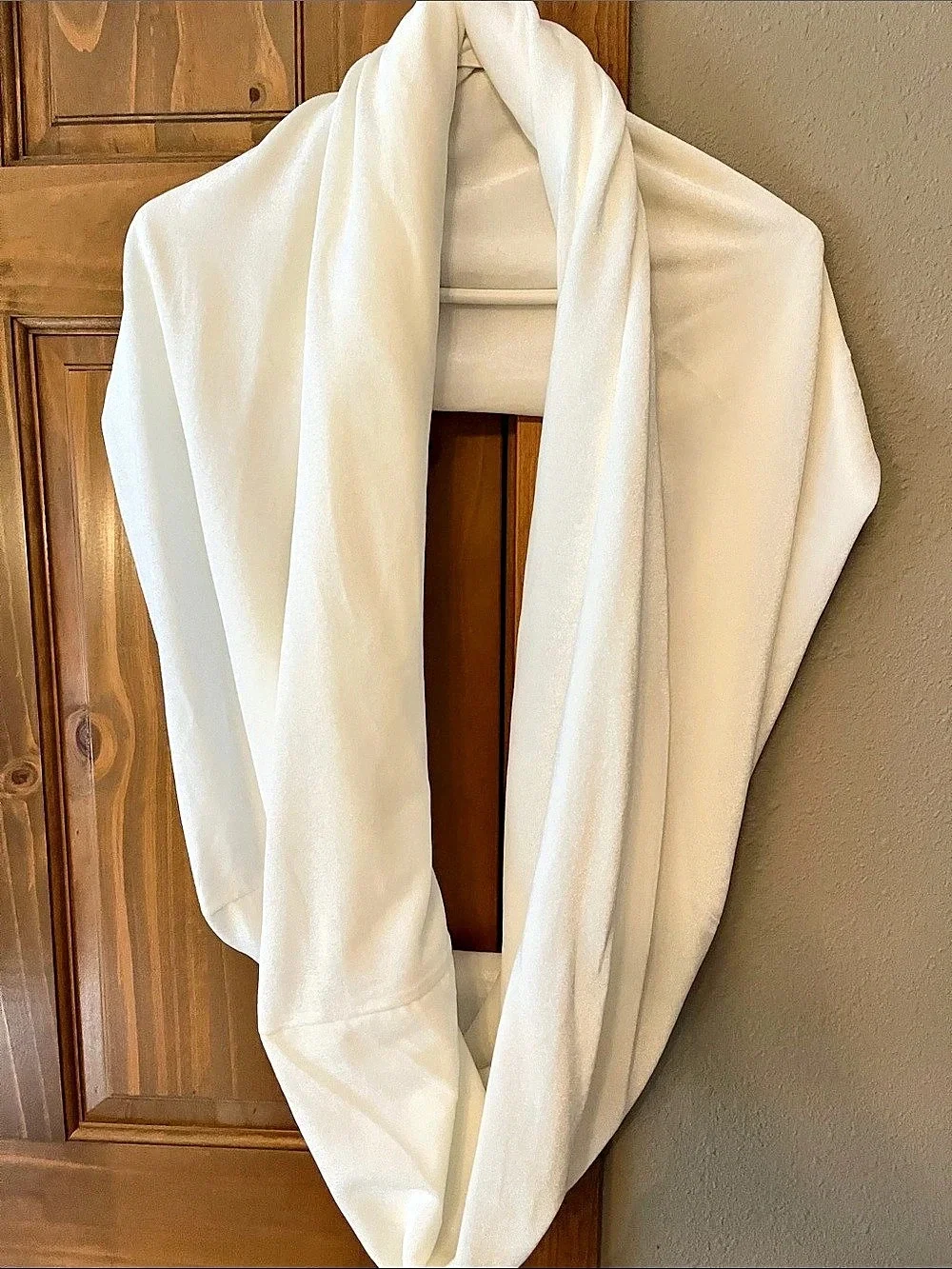 White Handmade Scarf or Wrap